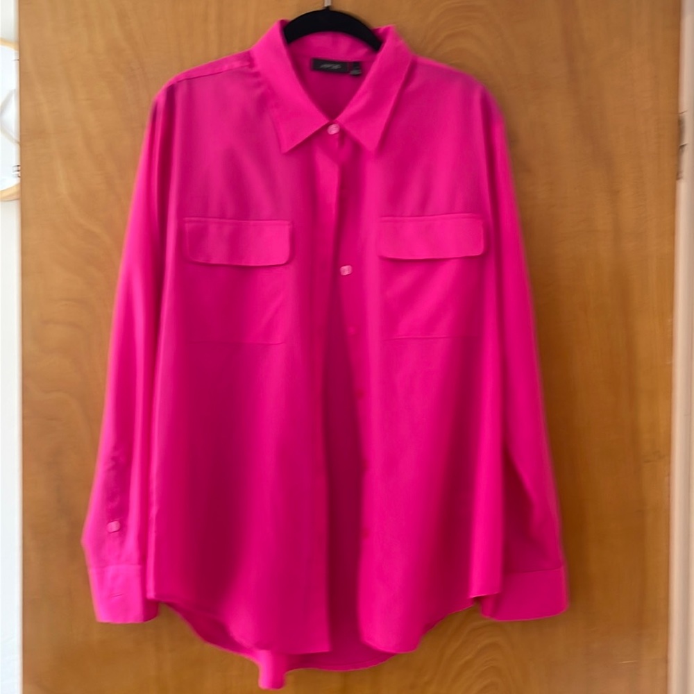Barbie pink button up